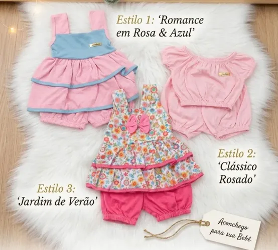 Conjunto infantil Bebê 