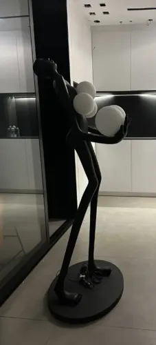 Luminaria escultura 1,80cm