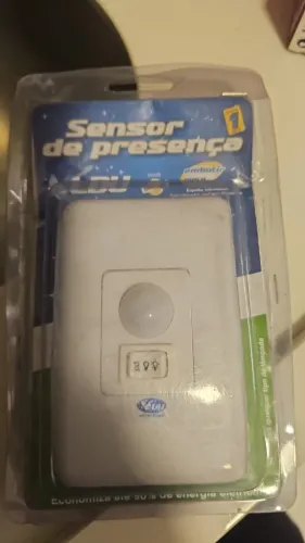 SENSOR DE PRESENÇA DE EMBUTIR