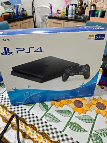 Ps4 Slin 500gb desbloqueado(12.52) Impecável