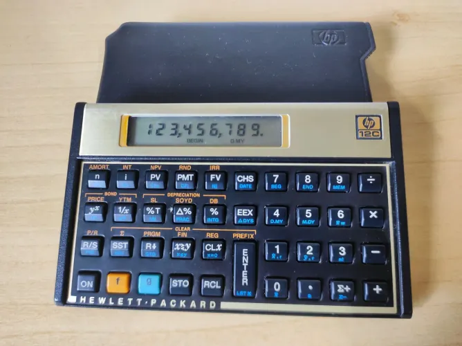 Calculadora HP 12C Gold Original