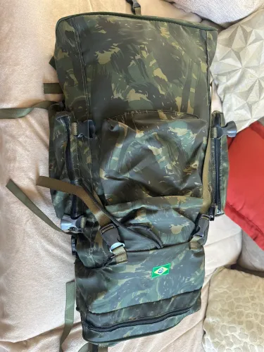 Mochila de acampamento