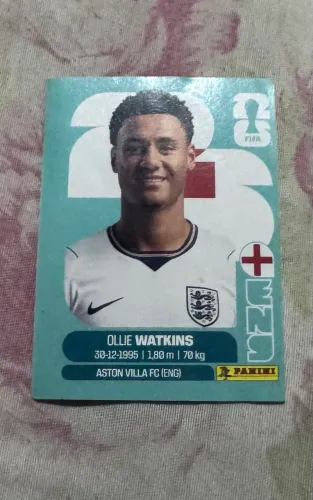 Vende-se figurinha falhada da copa 2026, ollie watkins