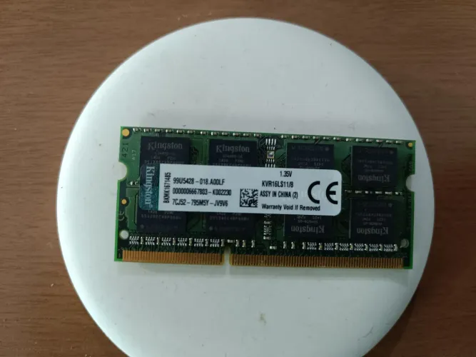 Memória ram Kingston 8gb ddr3 p/notebook Ultrabook Mini Pc nova com garantia