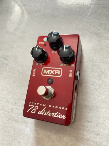 Pedal MXR Custom Badass 78 Distortion - Guitarra