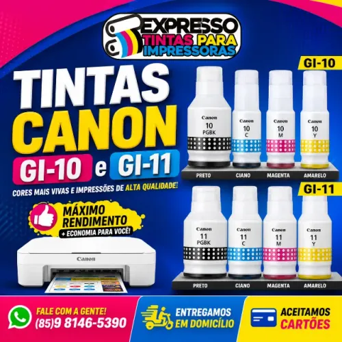 Tinta De Impressoras Canon G6010 G7010 