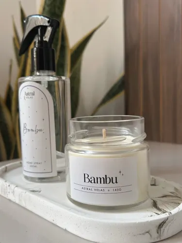 Vela aromática - Bambu 
