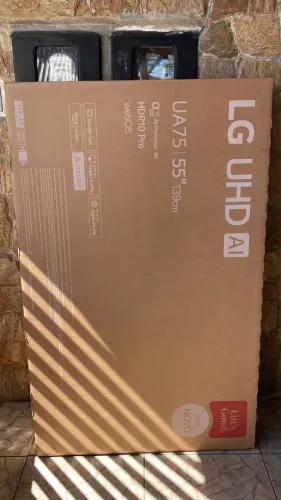 TV LG 55 polegadas na caixa nova