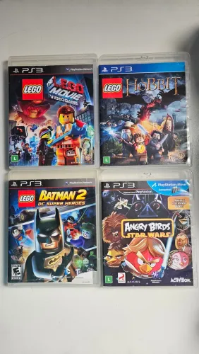 Combo 4 jogos Lego originais Playstation 3 ps3