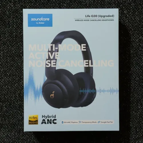 Fone de ouvido Headset Anker Soundcore Life Q30 Azul