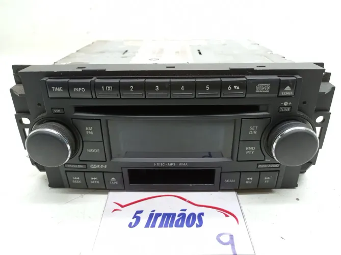 Rádio Cd Player Chrysler 300c 5.7 2005 / 2006 P05064032ak