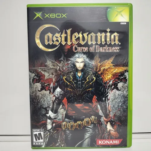 Castlevania Curse of Darkness Xbox Classico Original Completo Americano Mídia Física CIB