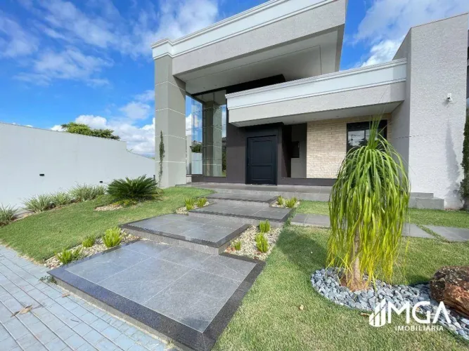Sobrado com 5 dormitórios à venda, 447 m² por R$ 4.500.000,00 - Condomínio Residencial Esm