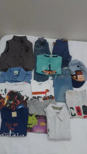 13 peças Roupas oupas menino tam 12 a 24 meses