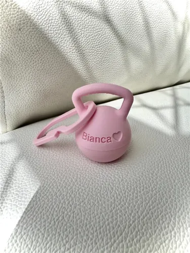 Porta Anéis Kettlebell Personalizado | Presente Fitness
