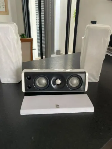 Caixa tipo satélite Revel Concerta M8 SP5 Branca # Klipsch Polk Definitive PSB Infinity