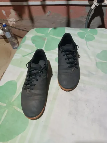 Chuteira Futsal Adidas Deportivo - Exclusiva - Preto+Vermelho