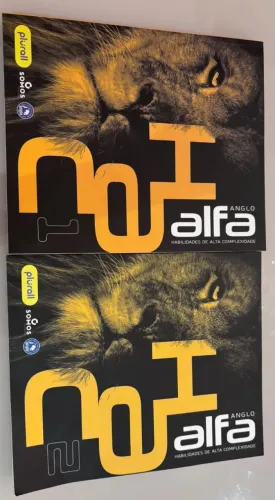 Apostilas Anglo Alfa HAC Habilidades De Alta Complexidade Vols 1 E 2 Intactas