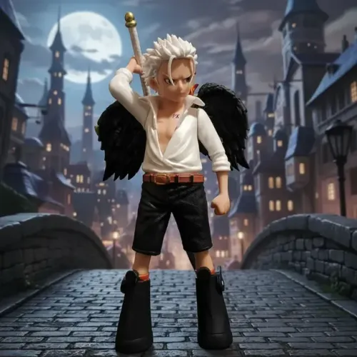 Boneco em PVC do S-hawk Serafins One Piece 16 Cm