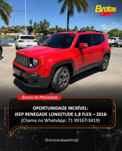 Jeep Renegade Longitude 1.8 4X2 Flex 16V Aut. 2016