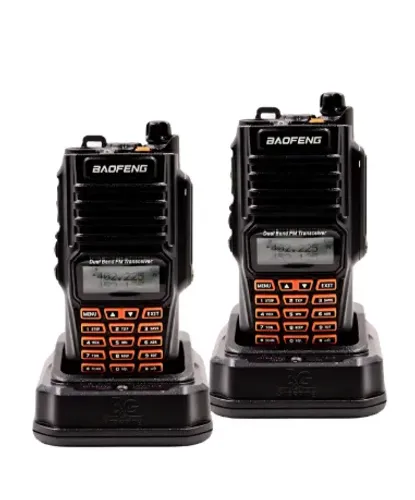 Kit 2 Radio Baofeng Uv9r 10w À Prova D' Água Alta Potência Novo