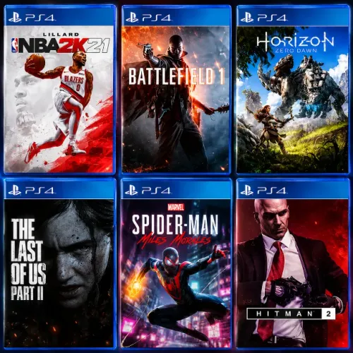 Jogos de PS4 Perfeito Estado
