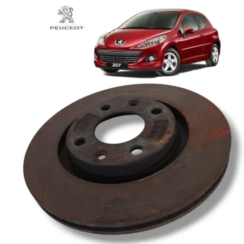 Disco freio Peugeot 207 Quiksilver original 