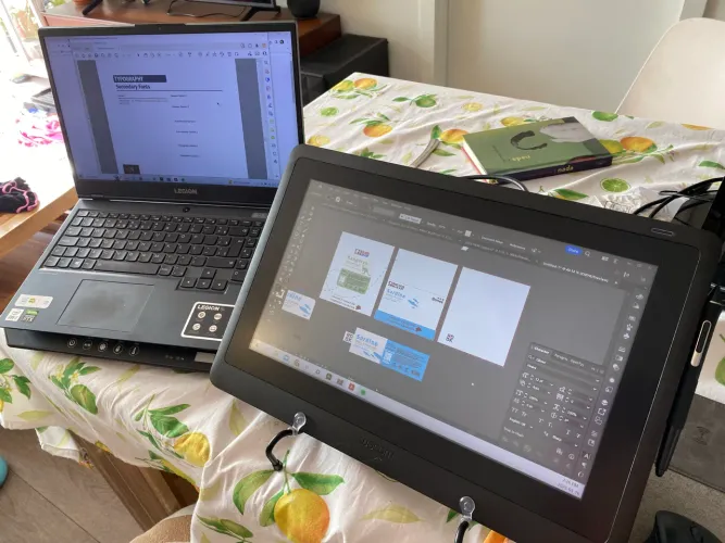 Wacom Cintiq 16 Completa + Suporte Original 