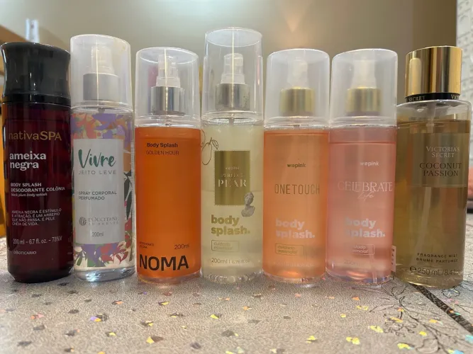 Kit Body Splash Nativa SPA, L'Occitane, Wepink, Victoria's Secret