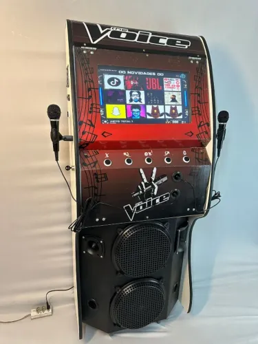 Videokê Max Diversões Bluetooth + Microfone Sem fio 7x1