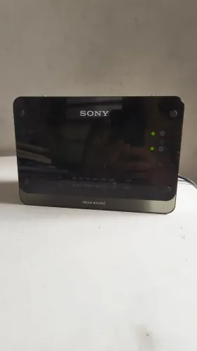 rádio relogio sony icf-c414 funcionando perfeitamente