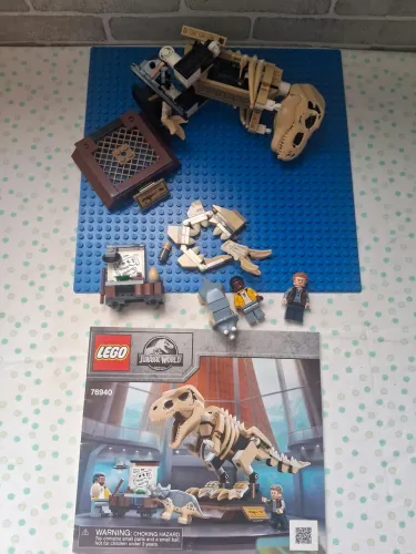 Lego 76940 jurassik world fóssil 