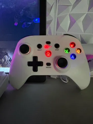 Controle para pc sem fio branco