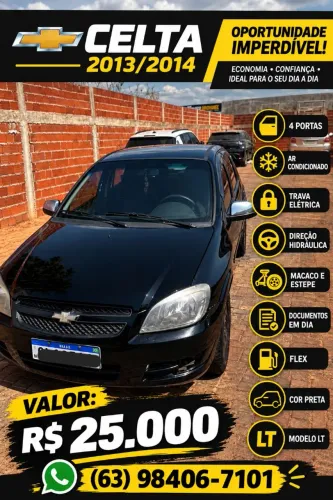 Chevrolet Celta Spirit/ LT 1.0 MPFI 8V Flexp. 5P 2013