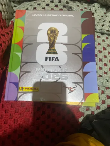 Album capa dura de prata copa do mundo