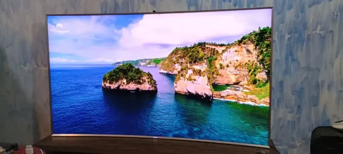 TV Smart 78 -4K Nano Cristal 3D Curva Samsung