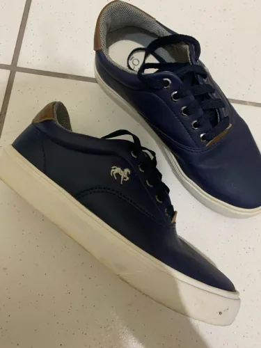 Tênis Sapatênis Polo Joy Azul-Marinho Tamanho 39 - Usado