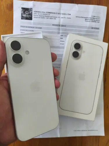 iPhone 16 128GB ( garantia Apple 25/12/2026)