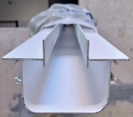 Perfil de embutir para fita de led No Frame novo, 3 metros