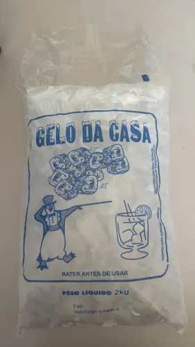 Gelo em Cubo 2kg e 5kg