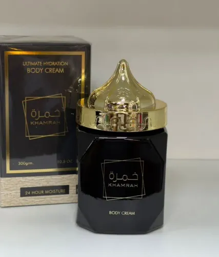 Creme Corporal Khamrah Lattafa 300G Original Importado