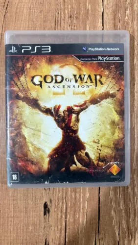 Jogo God of War Ascension PS3 Mídia Física Original PT-BR Completo