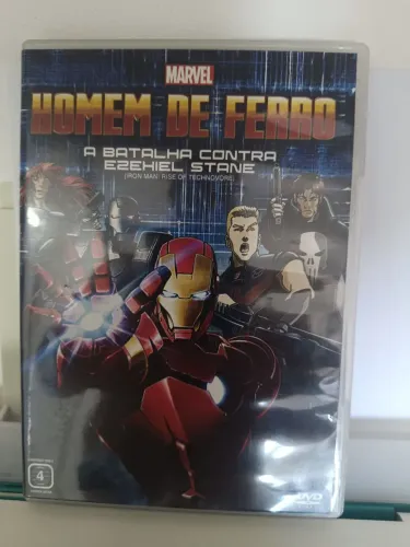 DVD de Homem de Ferro: A Batalha Contra Ezekiel Stane