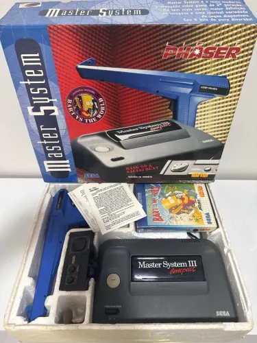 Raríssimo Master System Phaser 