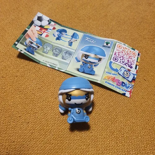 Mini Funko Kinder Ovo Argentina Coleção Copa do Mundo 2026