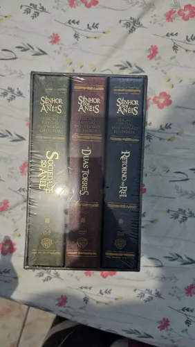 BOX SENHOR DOS ANÉIS VERSÃO ESTENDIDA LACRADO