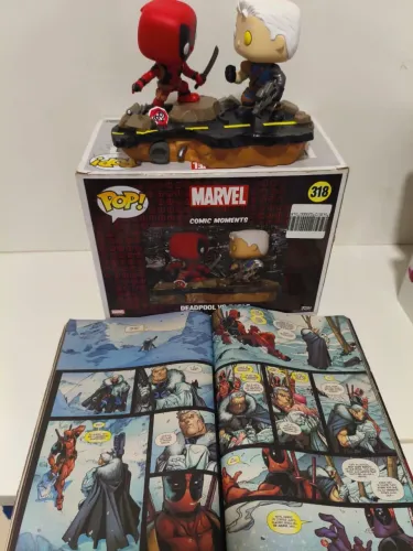 Funko pop ( X-men) desapegos de itens colecionáveis 