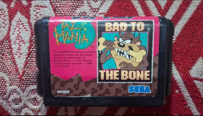 Taz Mania Bad To The Bone Mega Drive Japones