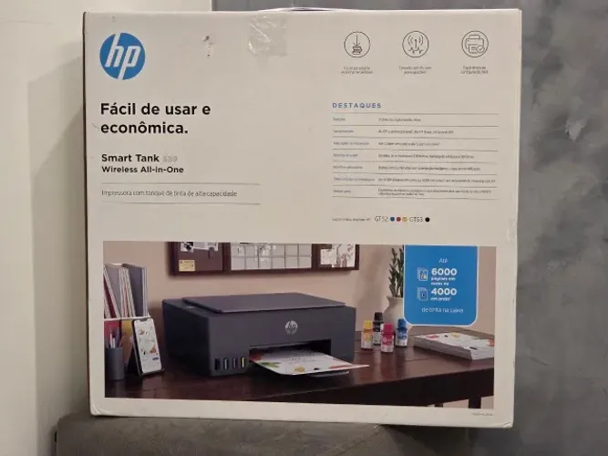 Impressora HP Smart Tank 589 Wireless all-in-one