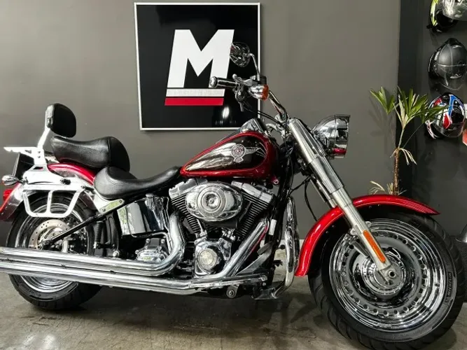 HARLEY-DAVIDSON SOFTAIL FAT BOY FLSTF 2013 - Revisada - Sem detalhes - Com acessórios
